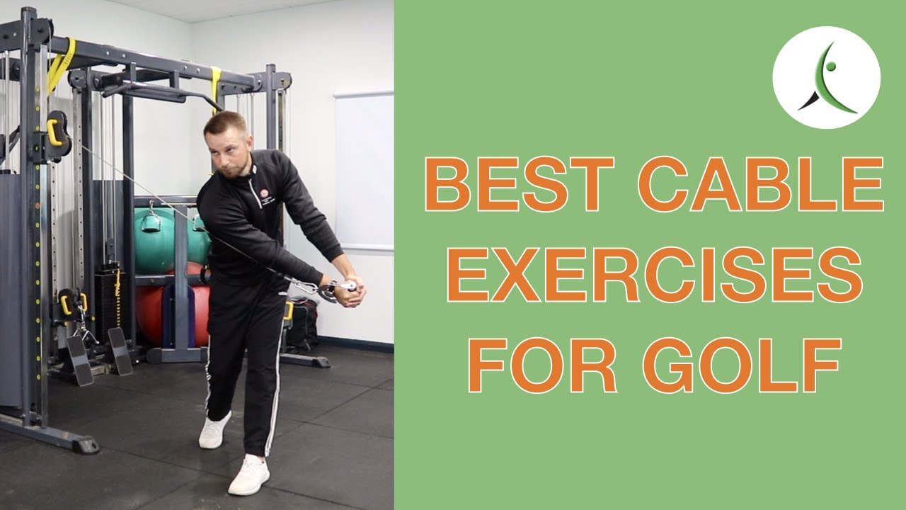 4 of the BEST Cable Core Exercises in the Gym for Golf