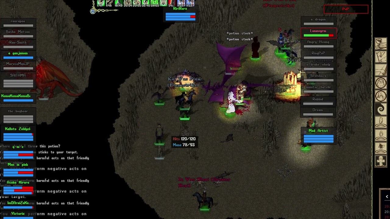 UO Outlands｜Epic Faction Boss Fight – Feb 28, 2026（派閥ボス – 2026年2月28日）