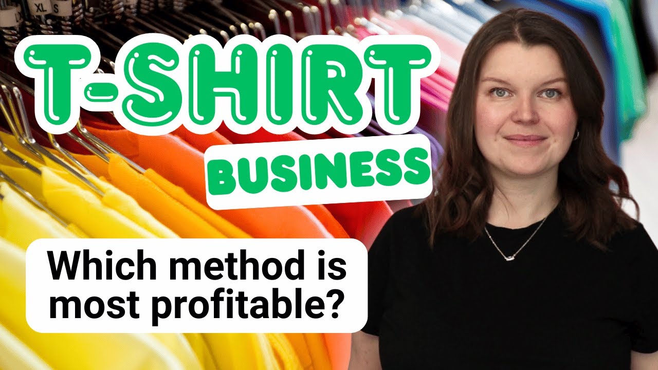 Profitable T-shirt Business - 5 ways to make shirts at home