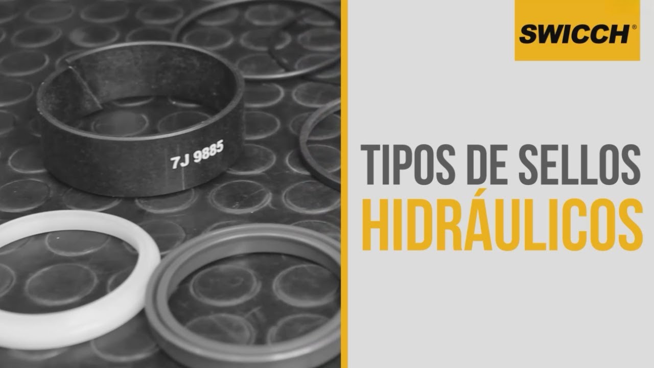 Tipos de sellos hidráulicos para maquinaria