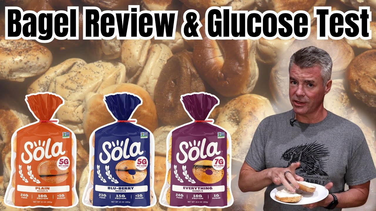 Sola Bagels Taste and Glucose Test: Keto Friendly or Blood Sugar Spike?