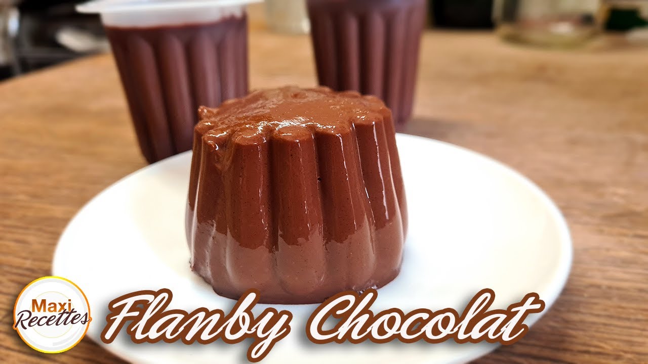 Flanby au Chocolat Maison Recette Facile et Rapide 5mn