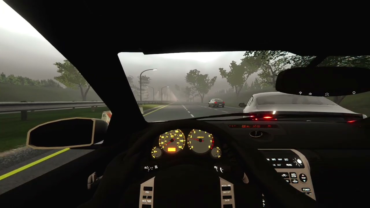 Behind the wheel, leaving worries behind. 🌫️🚗