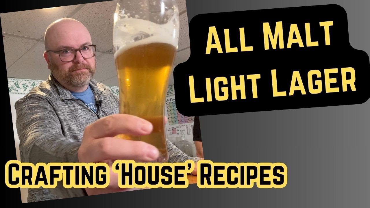 Revisiting All Malt Light Lager - Homebrew Lager Beer