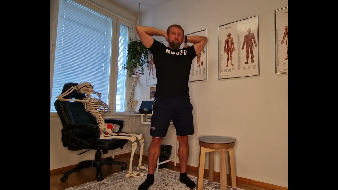 Istumatyöläinen☝️ Onko kyynärvarret jumissa? Pistä lopun liike kokeiluun.