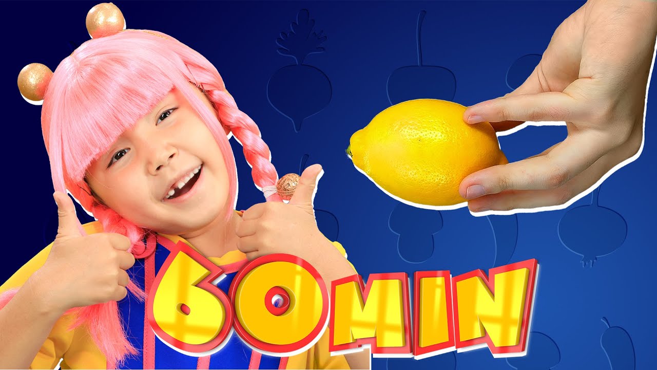 Deliciosas Frutas y Vegetales con Mini DB | MEGA Compilación | D Billions Canciones Infantiles