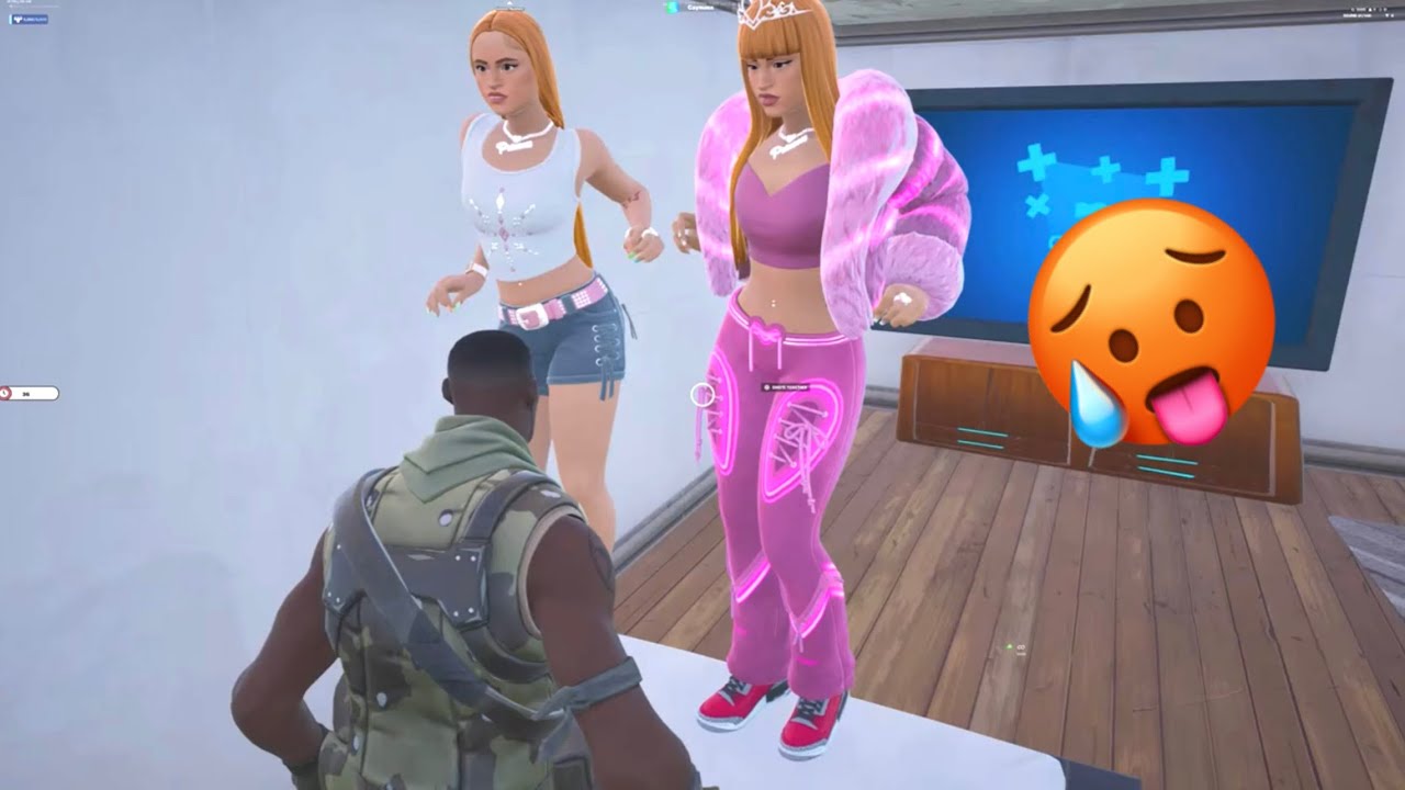 Ролевая игра по Fortnite: Кликс и Сайс Айс Спайс, близняшки-няни! (Мы влюблены!) (Короткометражны...