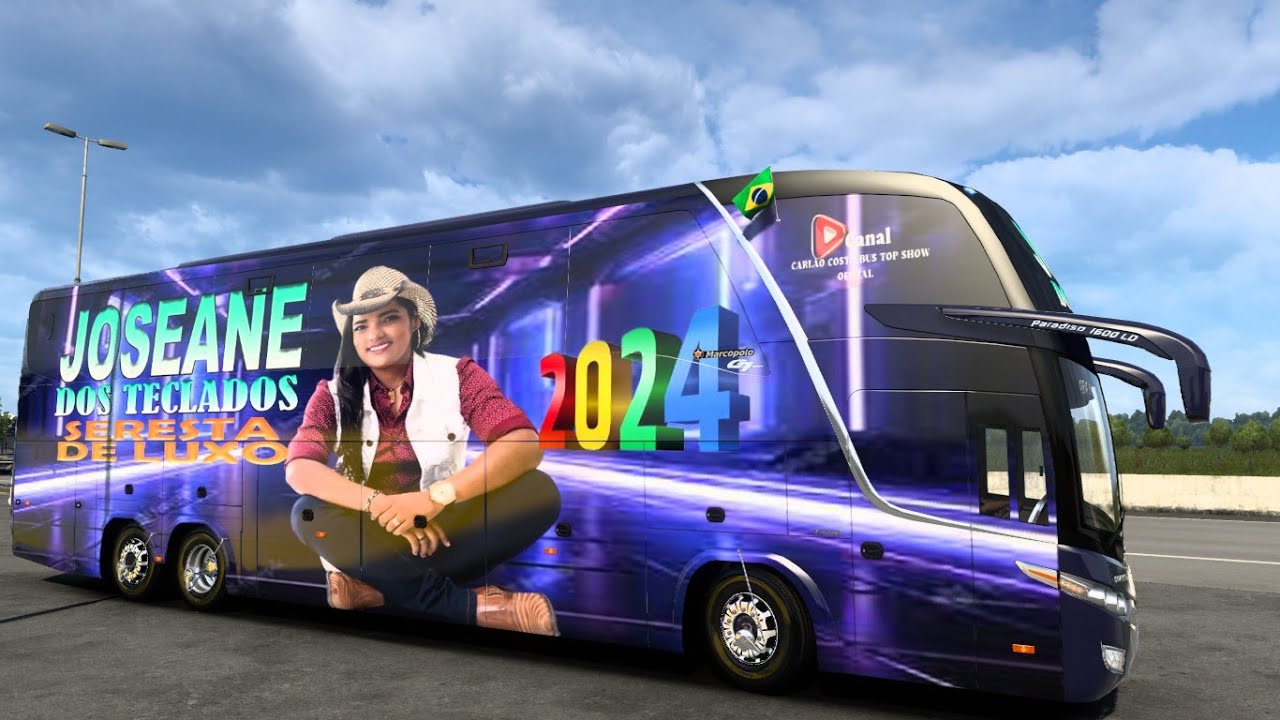 JOSEANE DOS TECLADOS SERESTA & BREGA 2024 NO BUS TOP SHOW