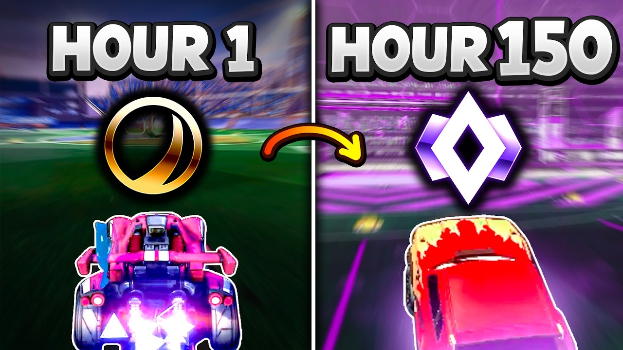 Я достиг ранга Чемпиона в Rocket League, будучи Нубом.