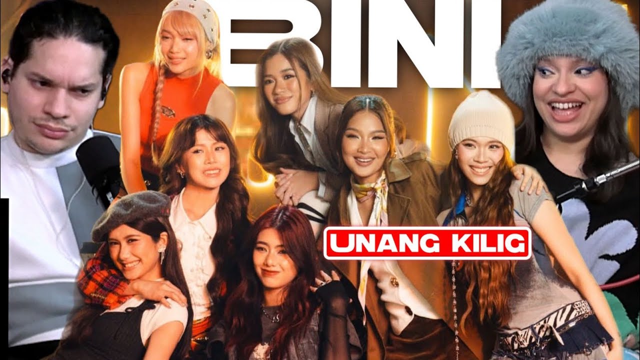 LOVED THIS!!😍Waleska & Efra React to Bini  ‘Unang Kilig’ Official Music Video
