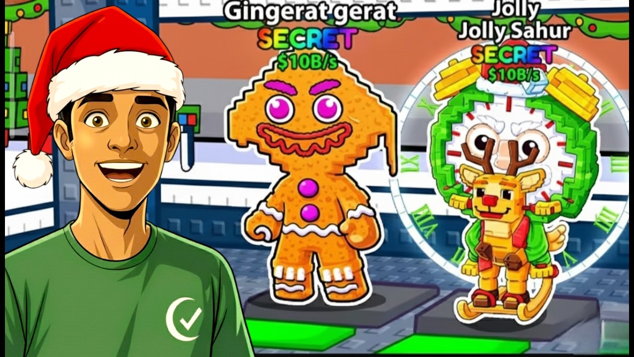 I Stole New BRAINROT in CHRISTMAS Event Steal a Brainrot @noobmastervideos 