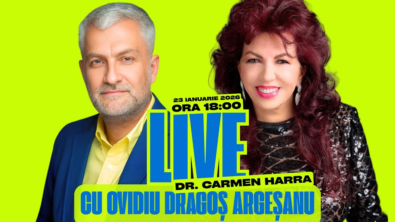 🔴 LIVE EXPLOZIV!!! Ce ne ascunde anul 2026? Revelații cu Carmen Harra și Ovidiu Dragoș Argeșanu.