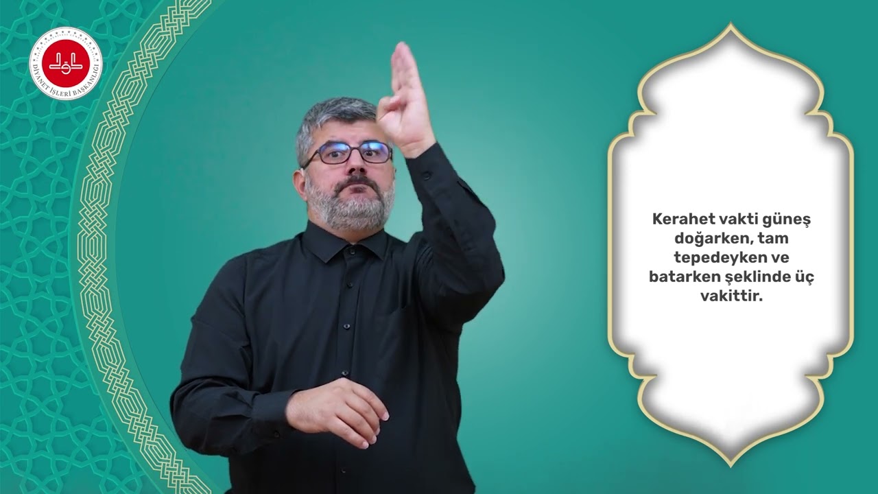 KERAHET VAKTİ Cümle Örneği