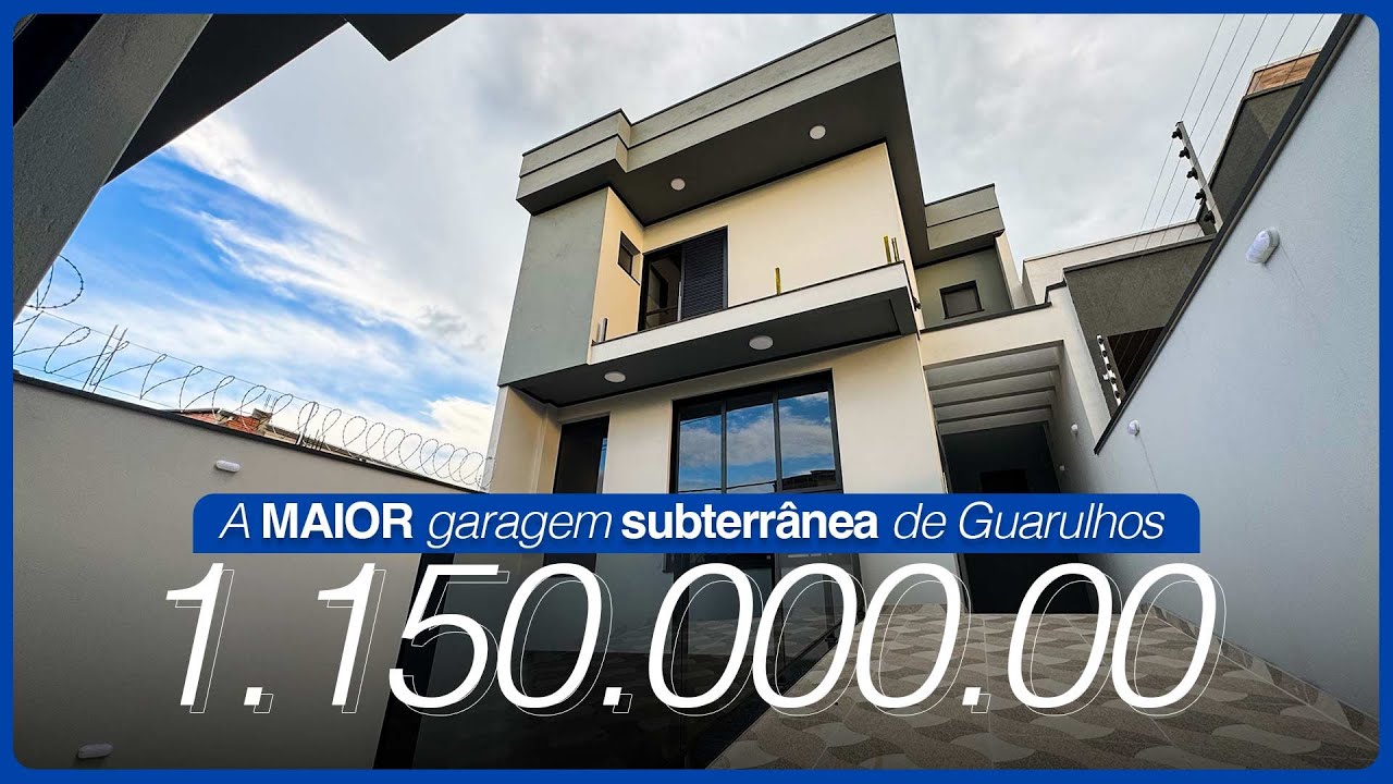 Casa com garagem subterrânea, já tinha visto? Por @Vimorar