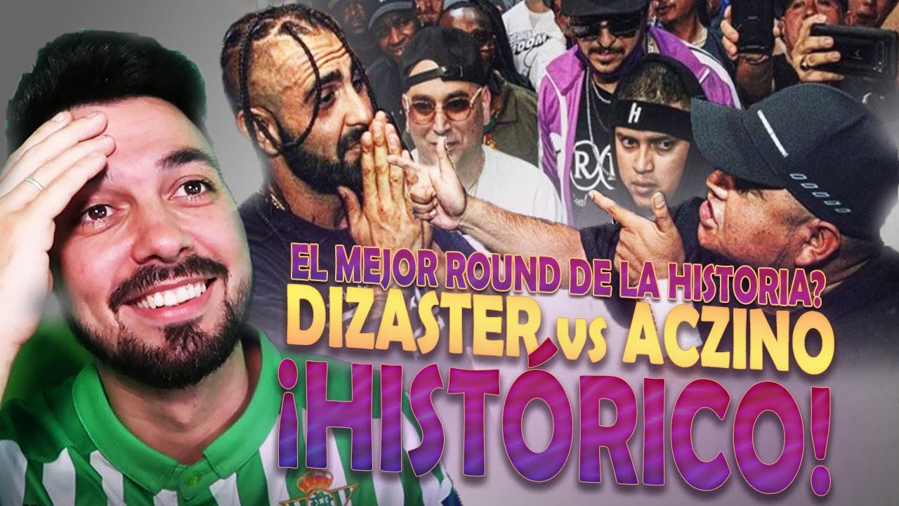 EL ROUND BILINGÜE HISTÓRICO DE ACZINO🤯- DIZASTER vs ACZINO - REACCIÓN