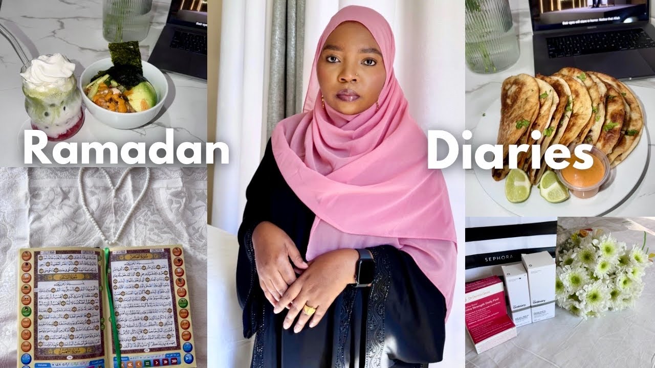 Ramadan Diaries♡ COOKING Iftar shopping at Sephora +library FOOD shopping+ more 