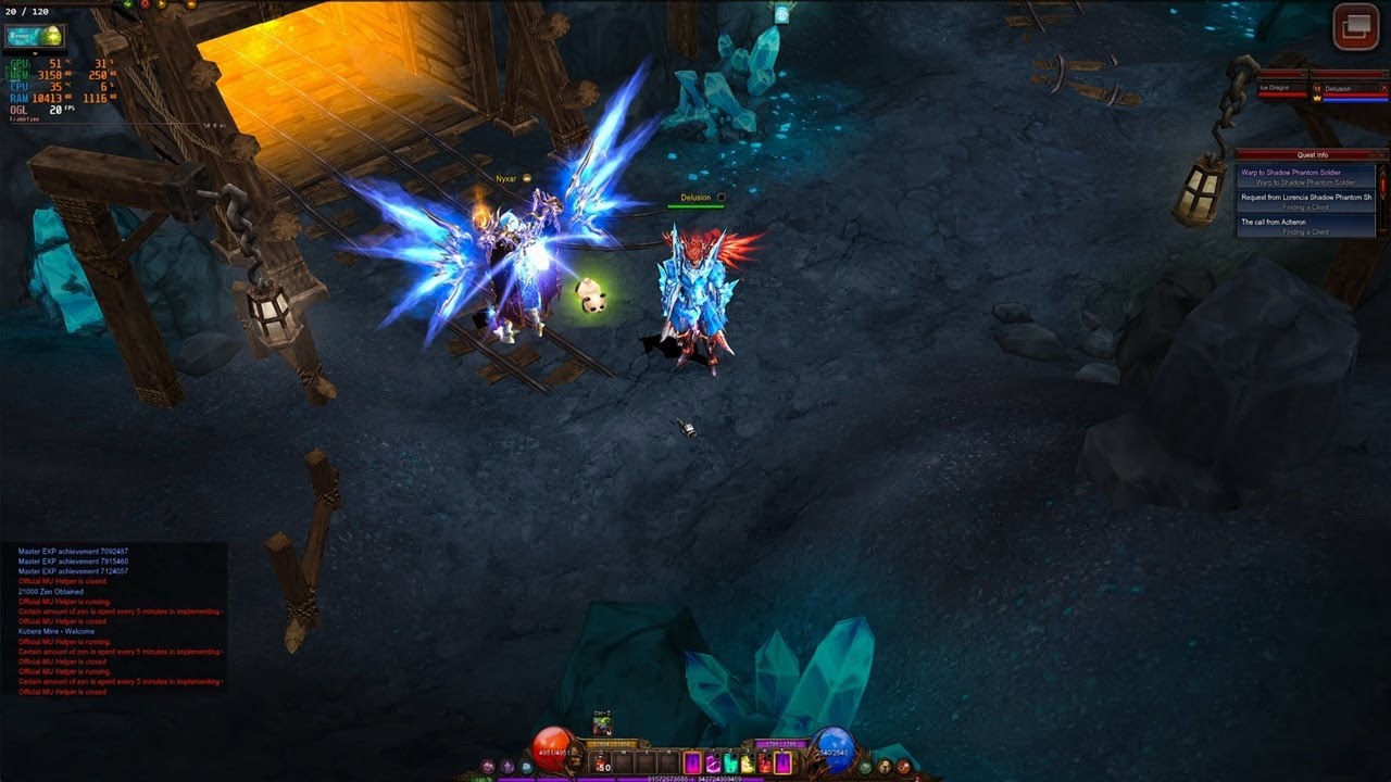 Mu Online at 120 FPS with Lossless Scaling!