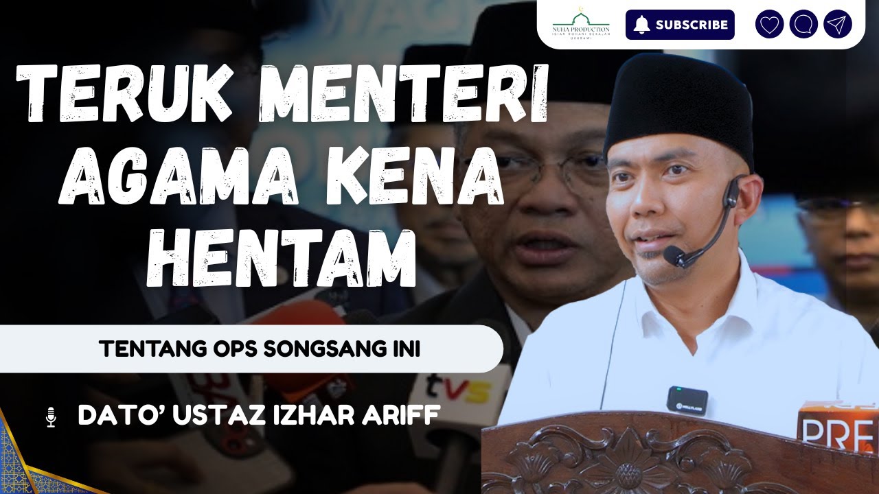 Menteri Agama Kena Hentam Teruk, Udang2 Islam Perlu Perbaharui | Prof Dato Dr Izhar Ariff