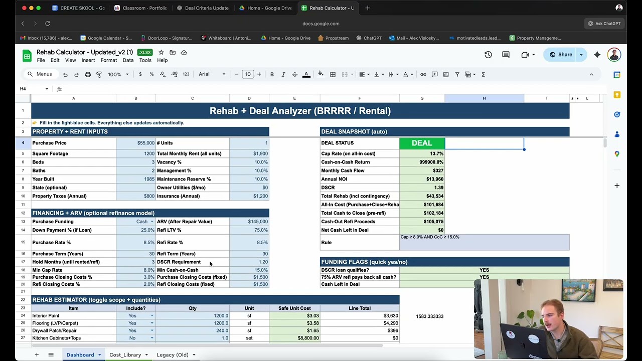 This spreadsheet made us $245,388