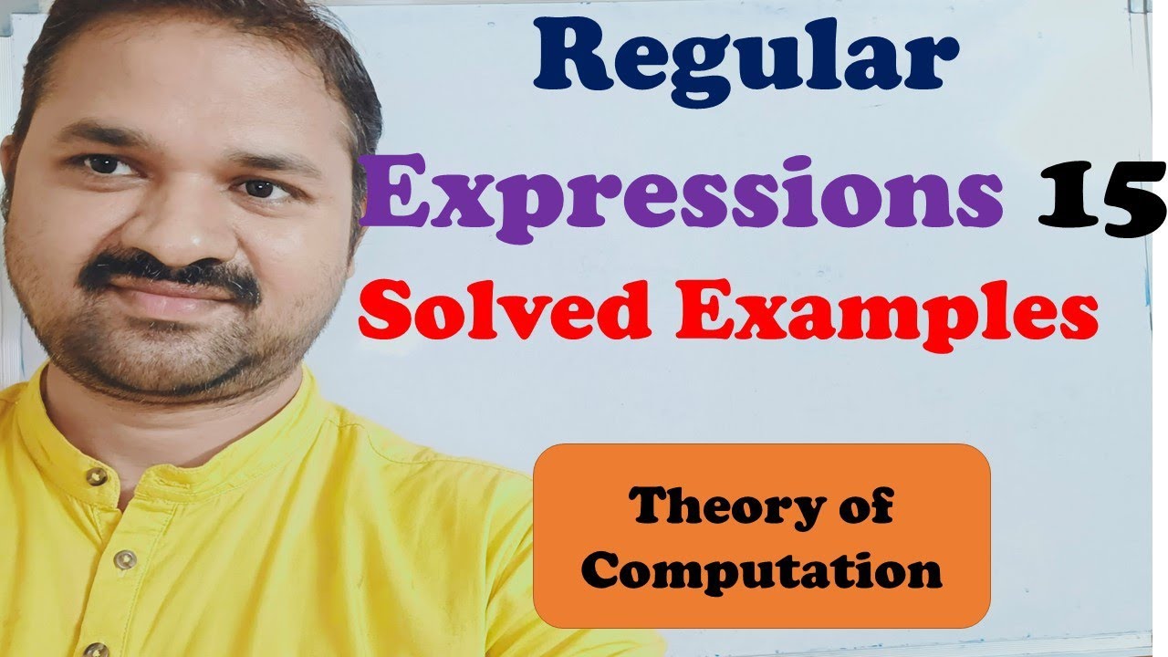 Regular Expression Examples || Theory of Computation || Automata Theory || FLAT || Design a