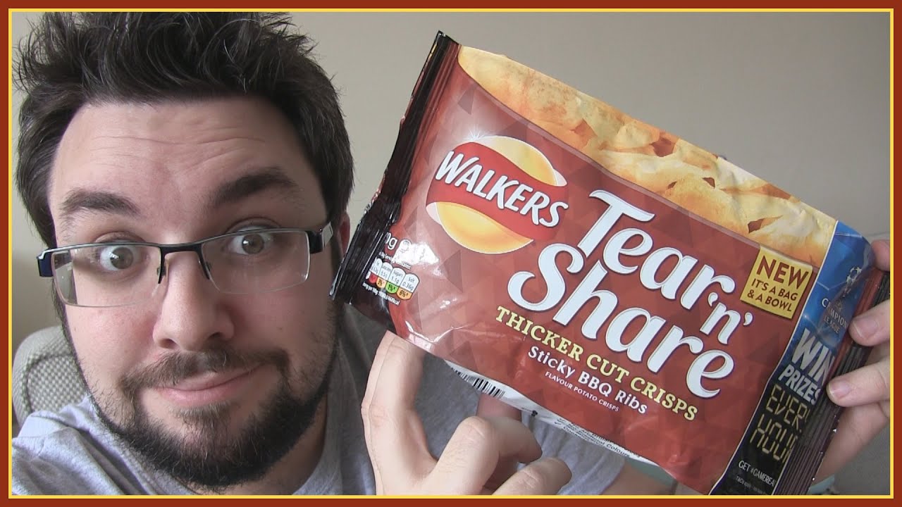 Walkers Tear N' Share Sticky BBQ Ribs Review