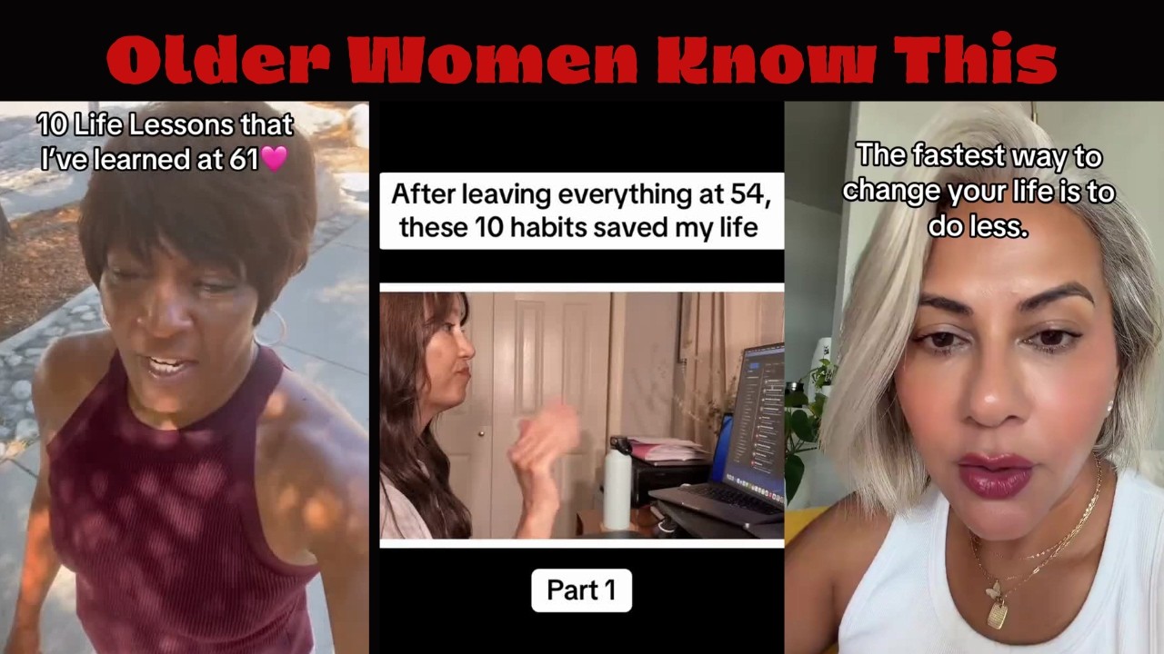 Older Women Reveal the 10 Habits That Quietly Changed Their Lives