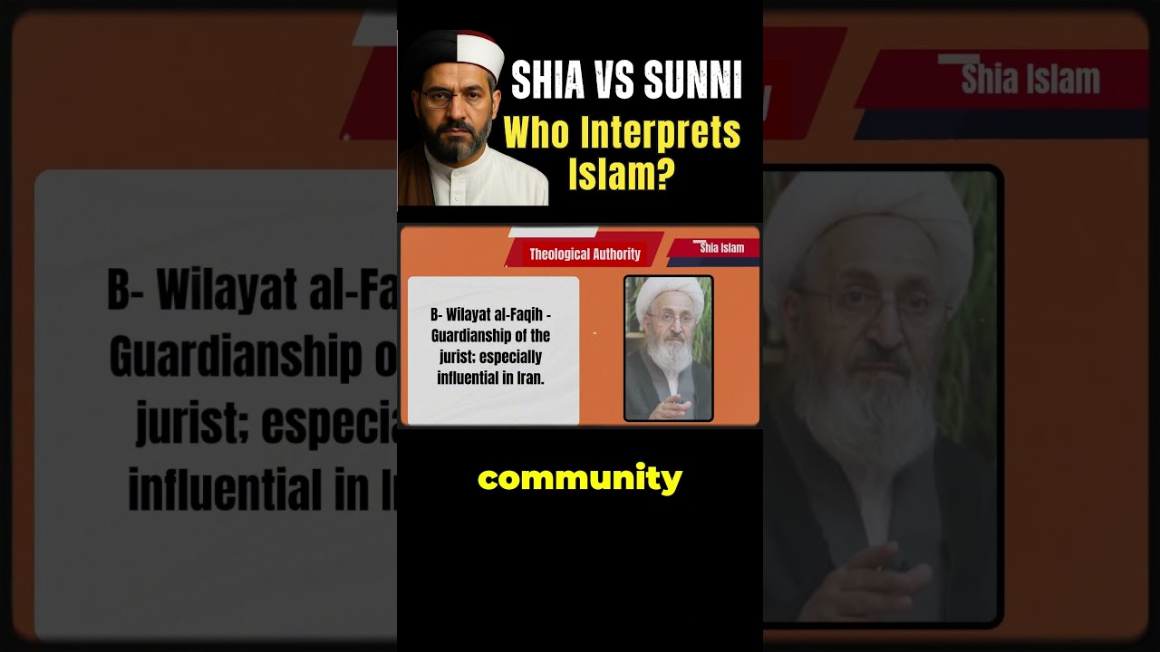 Shia vs Sunni on Qur&rsquo;an Interpretation #ShiaSunni #QuranInterpretation #IslamicHistory