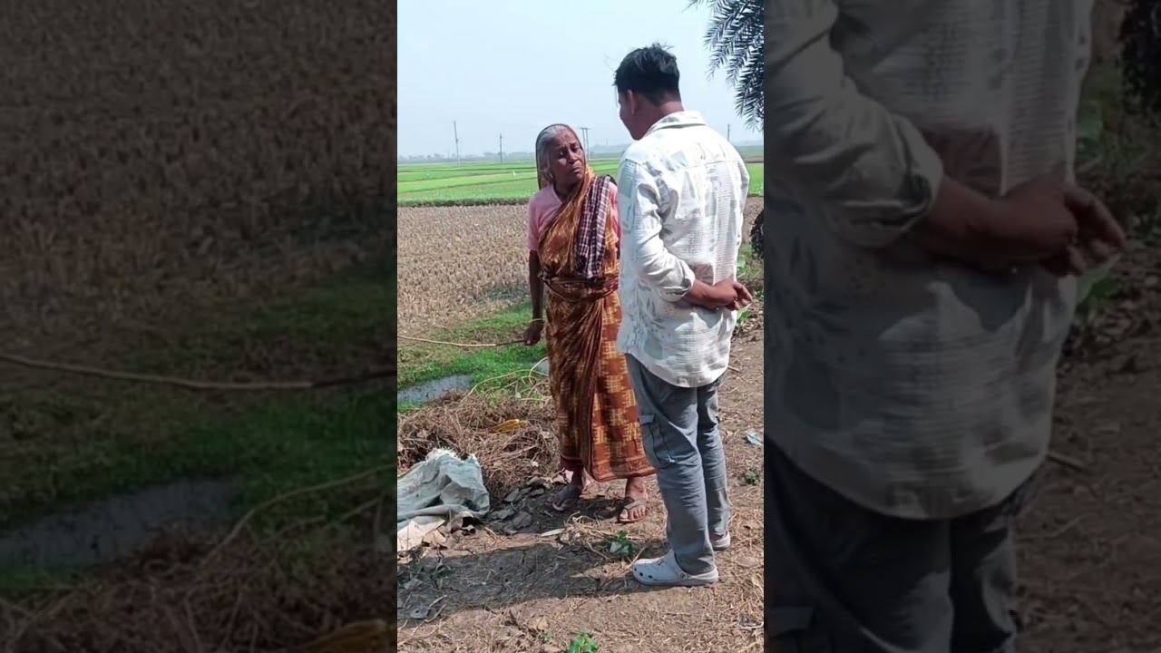 “এই যে কাকিমা! আপনার ছাগলটা আবার আমার সর্ষে–গম খেয়ে ফেলেছে! এটা কি ছাগল, না কৃষি মন্ত্রী?!”#funny 