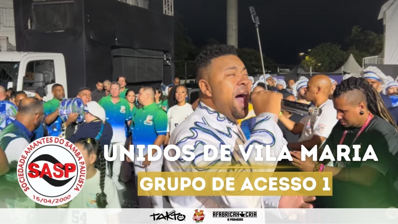 Carnaval 2026 - Grupo de Acesso 1 | Largada do desfile oficial da Unidos de Vila Maria