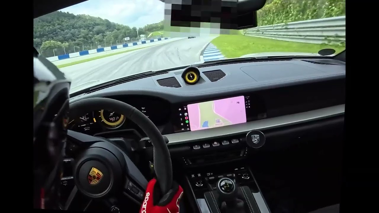 Porsche 911 GT3 - Chasing Lamborghini Huracan STO (POV) @ Yongin Everland Speedway