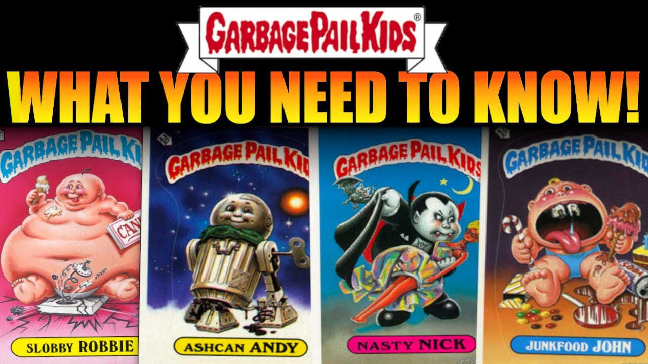 Реальная ценность Garbage Pail Kids 💎 Покупка карточек серии 1 и не только!