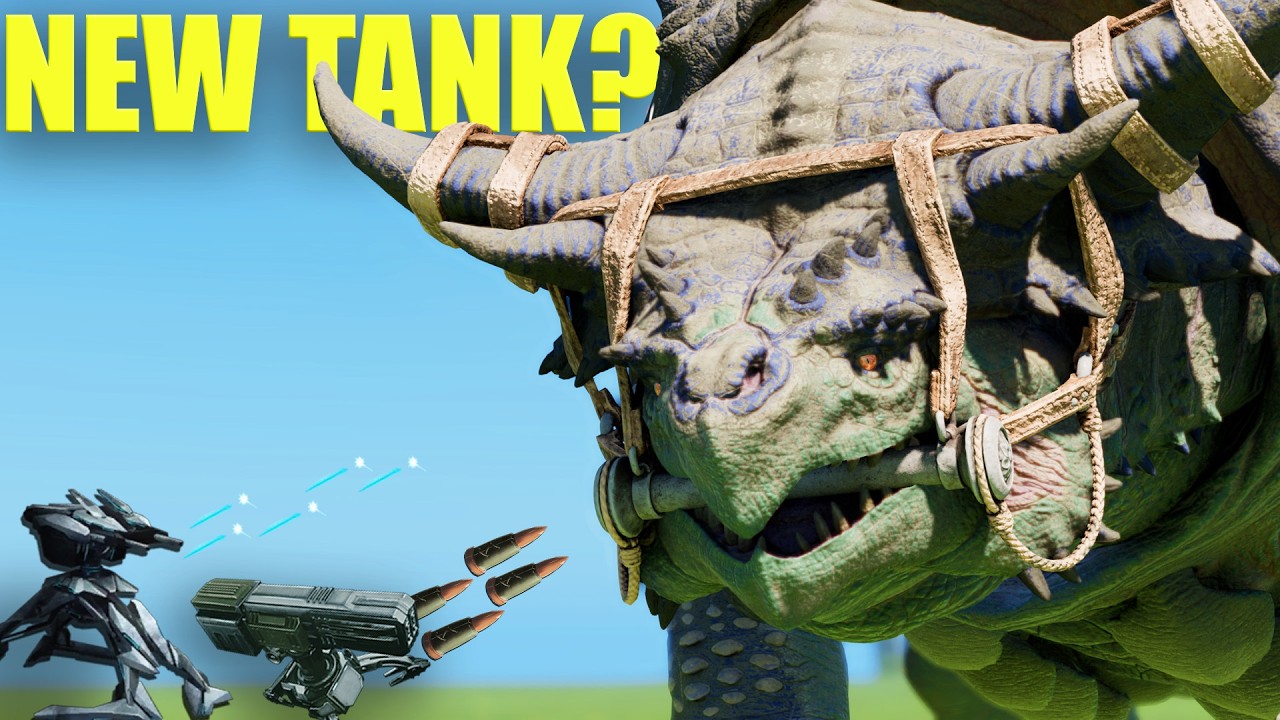 I TESTED IF  the GRAND TORTUGAR IS A TANK OR NOT | Ark Ascended