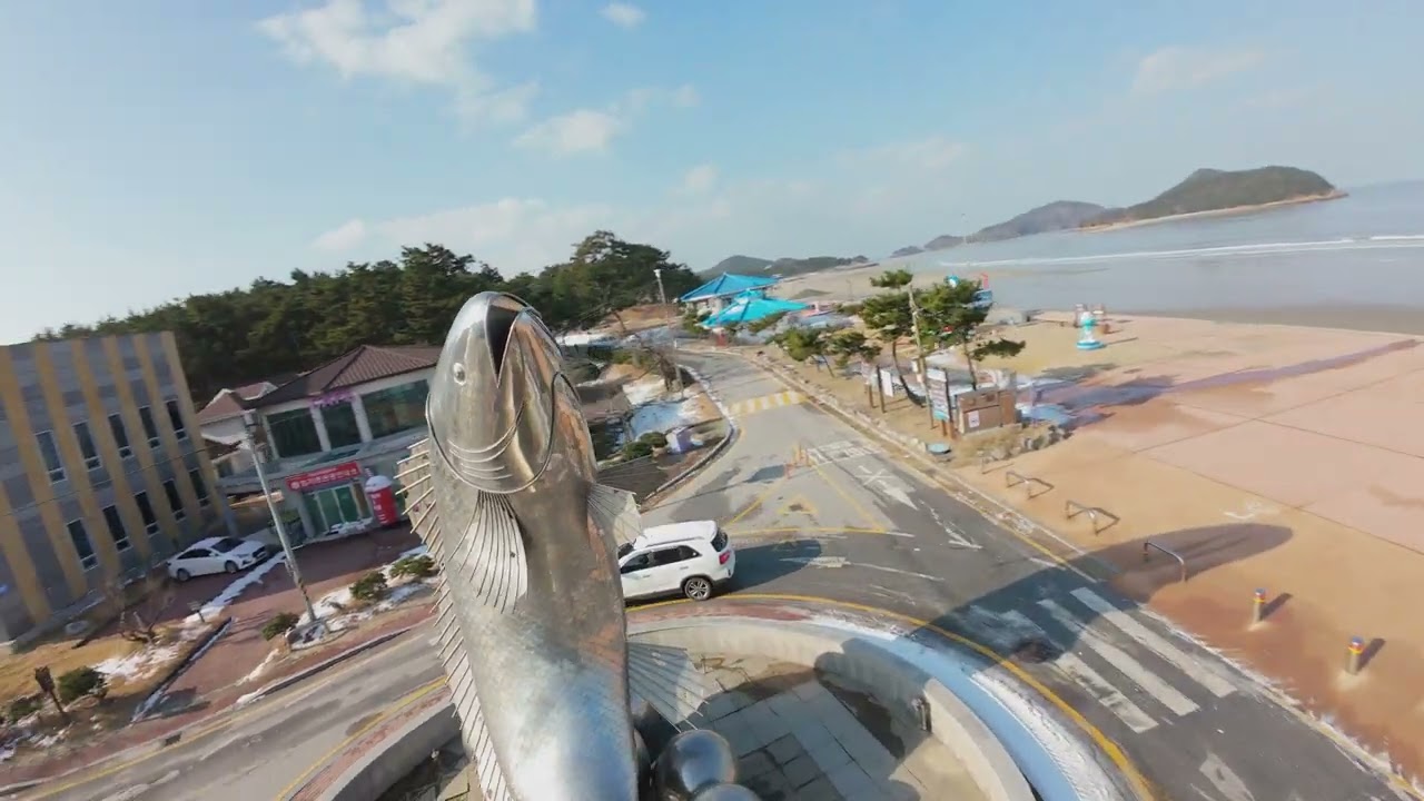 260103 신안증도버지선착장&대광해수욕장 (#avata2 #mavic3 #djifpv #증도 #신안 )