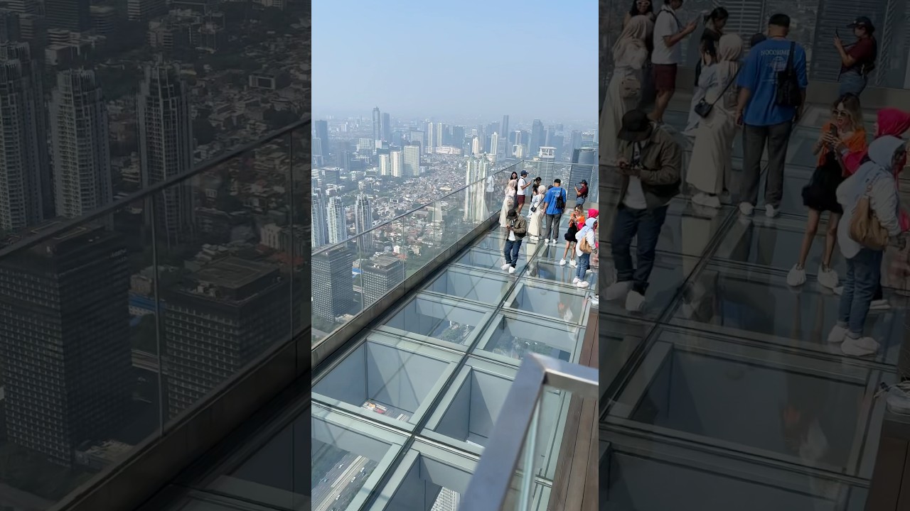 View tertinggi di Jakarta - UP at Thamrin Nine #jakarta #indonesia #skyscraper
