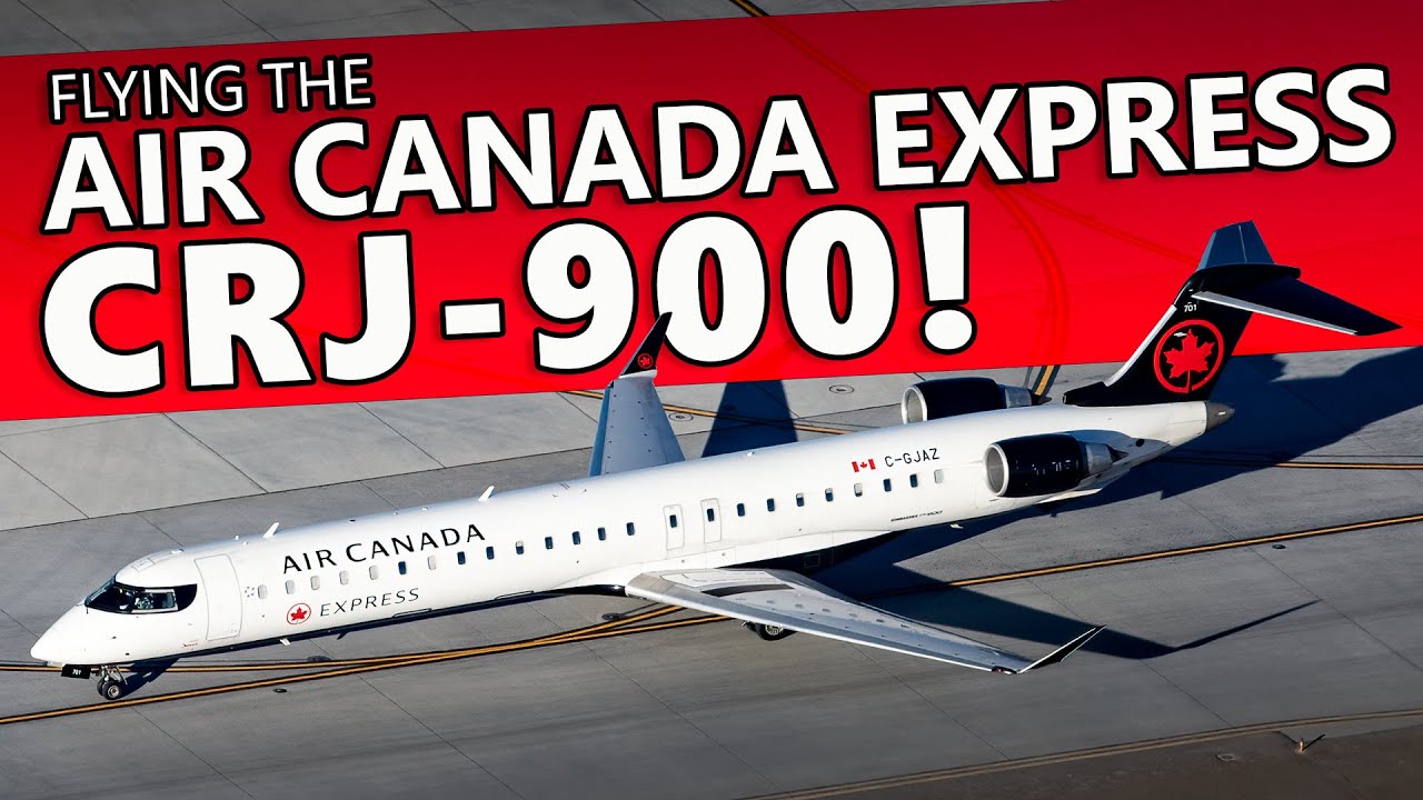 Flying on Air Canada's... Mitsubishi?