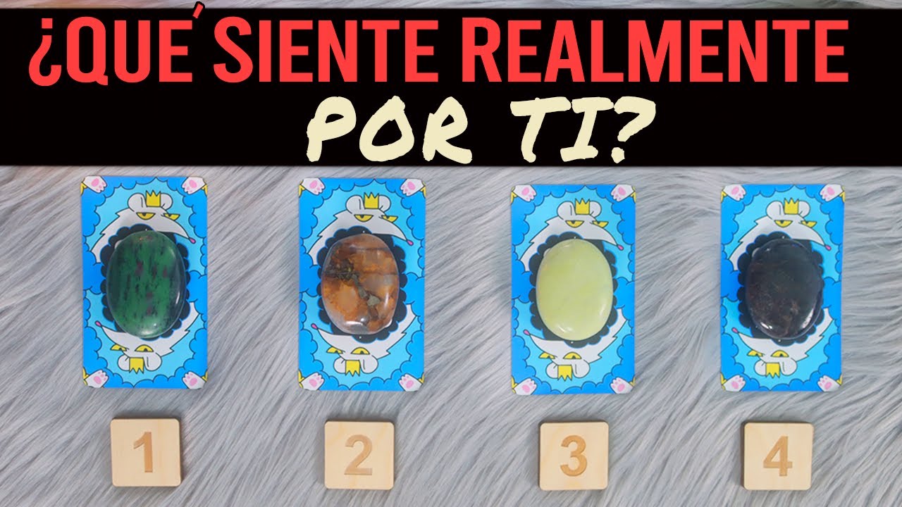 QUÉ SIENTE POR TI? || Tarot interactivo 🔮✨
