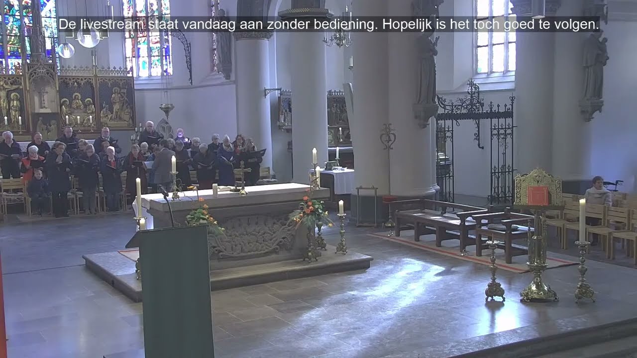 Livestream Basiliek Sint Jan de Doper - Eucharistieviering 15 februari 2026