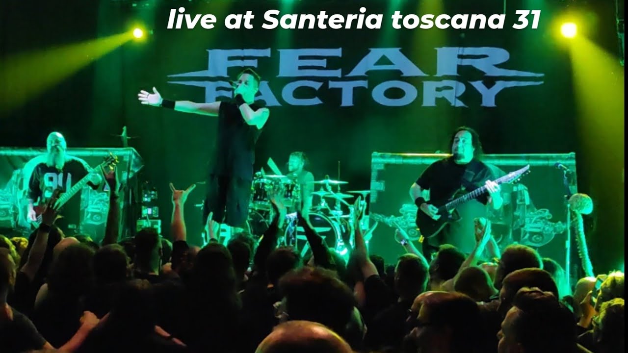 Fear Factory (new singer Milo Silvestro) live at Santeria toscana 31