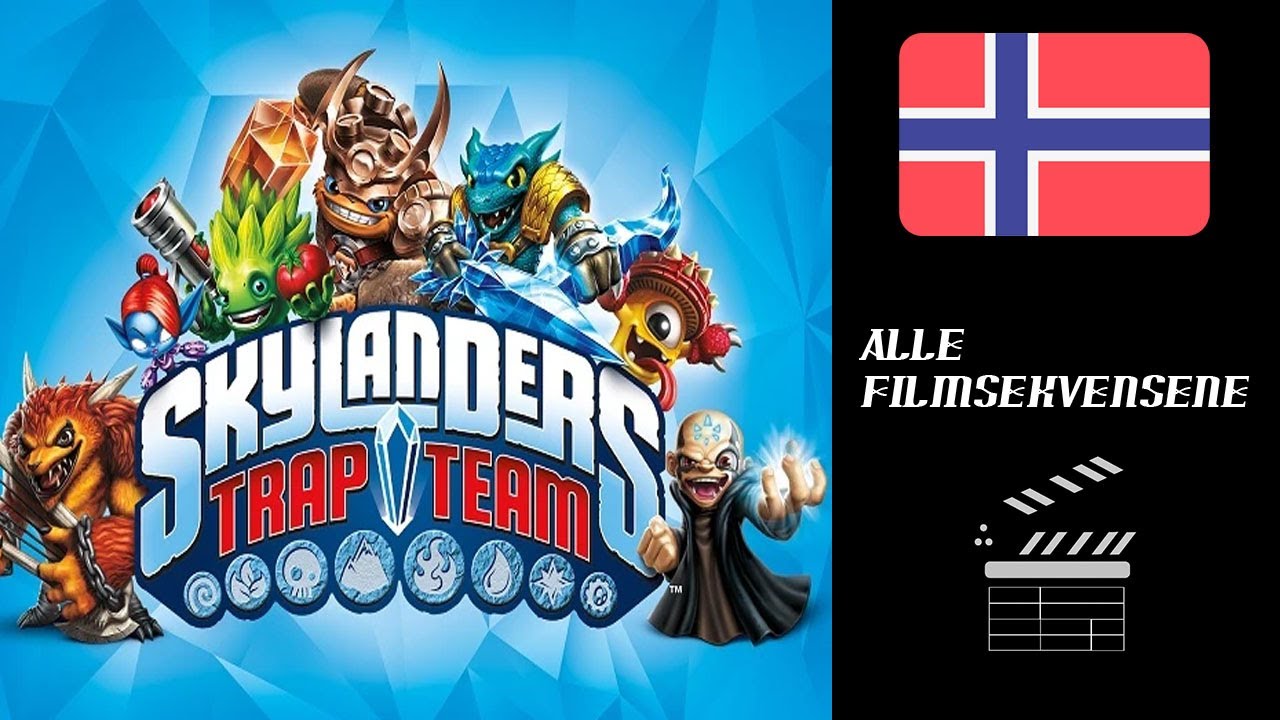 Skylanders: Trap Team (2014) - PS3 - Alle filmsekvensene (norsk)
