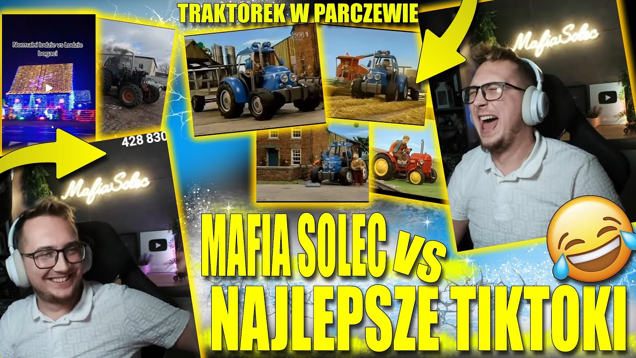 MAFIA SOLEC vs NAJLEPSZE TIKTOKI🤣 Czerwony Traktorek w Parczewie😂