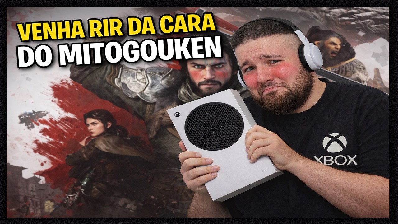 MitoGouken PASSOU vergonha AO VIVO com Crimson Desert no Xbox Series S!