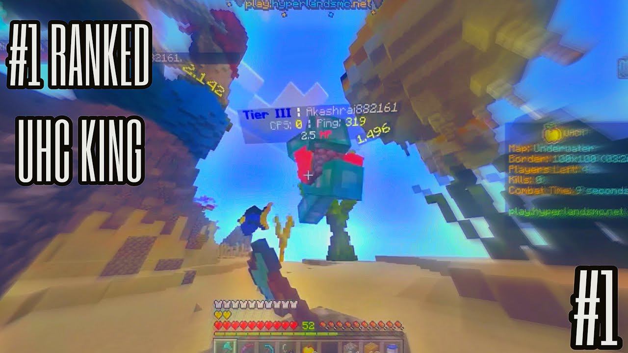 &ldquo;Becoming the #1 Ranked UHC Meetup Player on Hyperlands&rdquo; UHC #1