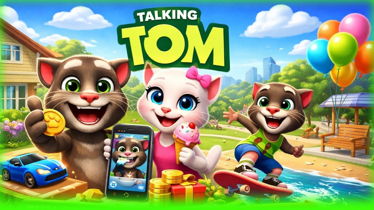 Talking Tom & Friends: Masti, Games aur Dher Saari Baatein!