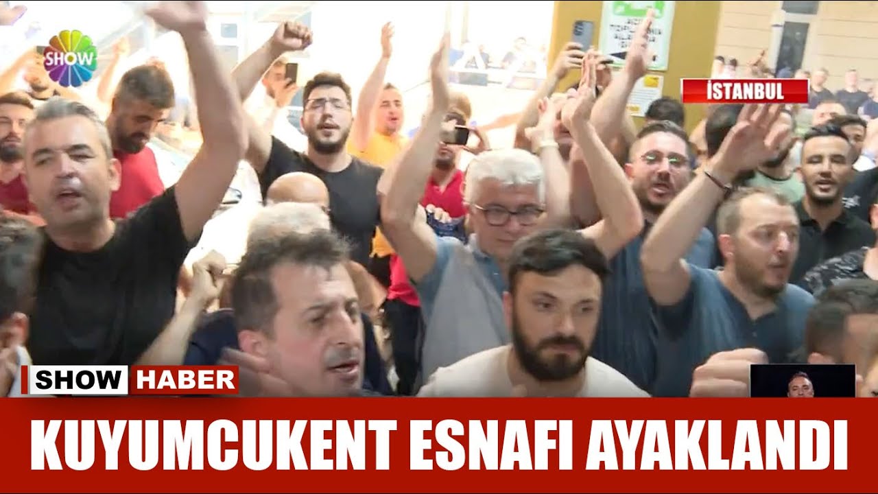 Kuyumcukent esnafı ayaklandı