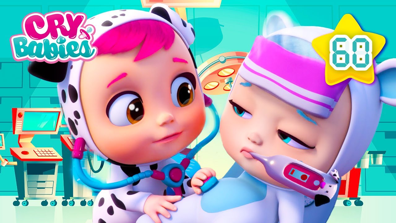 Le Bébé Est Malade, Visite Urgente Chez le DOCTEUR ! 🤒 | CRY BABIES en Français 👶 | Dessin animé