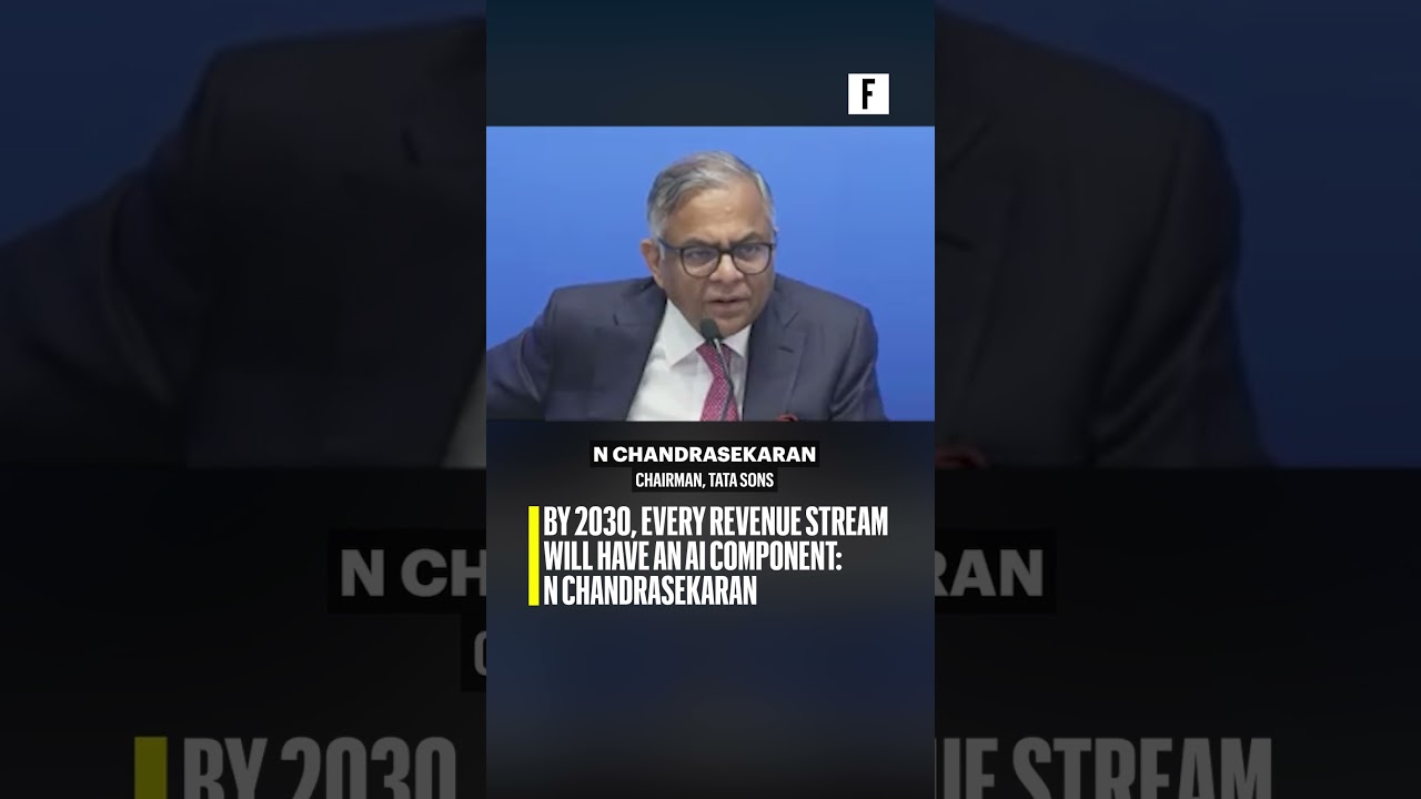 By 2030, every revenue stream will have an AI component: N Chandrasekaran
