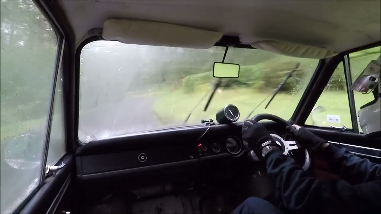 Wiscombe Park Sept 2025 - a bit steamy for Alex Howells, Hillman Imp 1040cc - Impish Adventures
