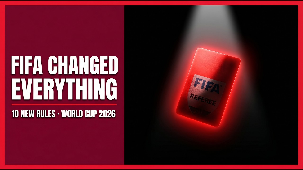 FIFA Just Changed Football FOREVER &mdash; Every New 2026 World Cup Rule Explained