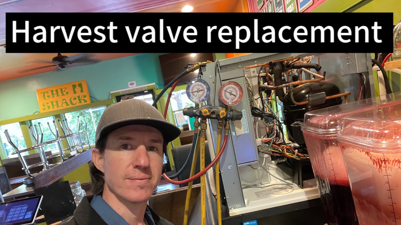 Manitowoc long harvest error. Harvest valve replacement.