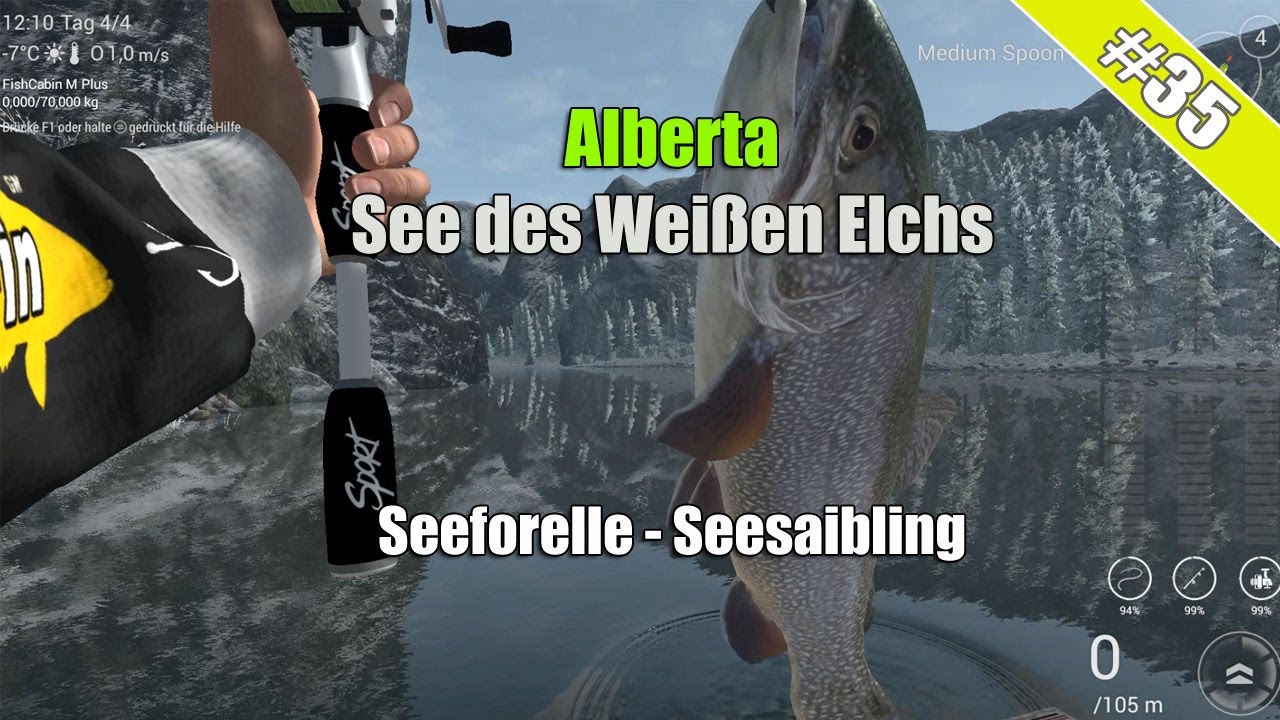 Fishing-Planet: Seeforelle – Seesaibling am See des weißen Elchs [#35]